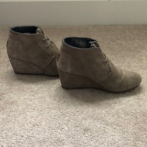 Toms Booties Desert Hedge